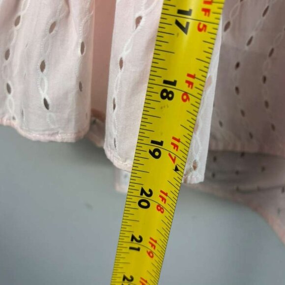 Maje Women Broderie Anglaise Shirt Pink Size Xs/Small - Picture 3 of 12